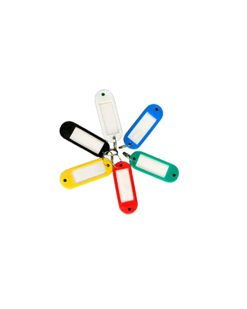 Nøkkelringer assortert 3pk