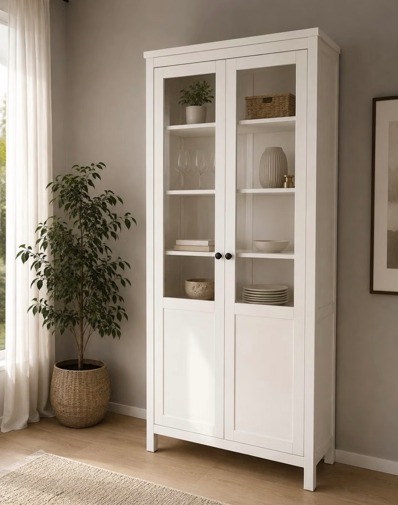 IKEA Hemnes vitrineskap