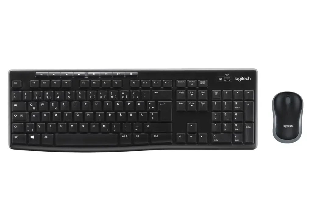 Logitech MK270 Wireless Combo trådløst tastatur og mus (Fra Elkjøp)
