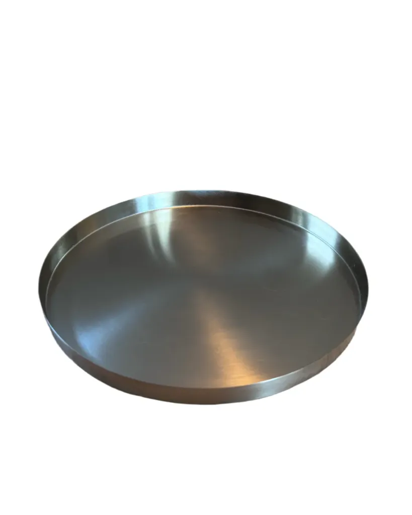 Pyntebrett i gullfarge Ø30cm