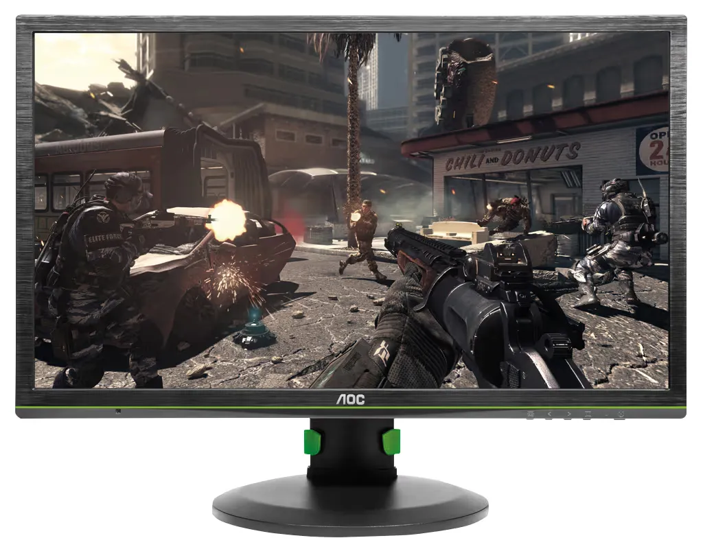 AOC G2460 24" PC-skjerm til gaming (sort)