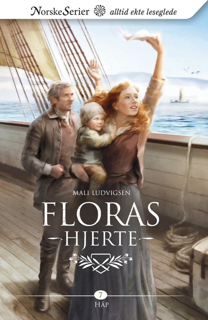 Bok, Mali Ludvigsen - Floras hjerte; Håp