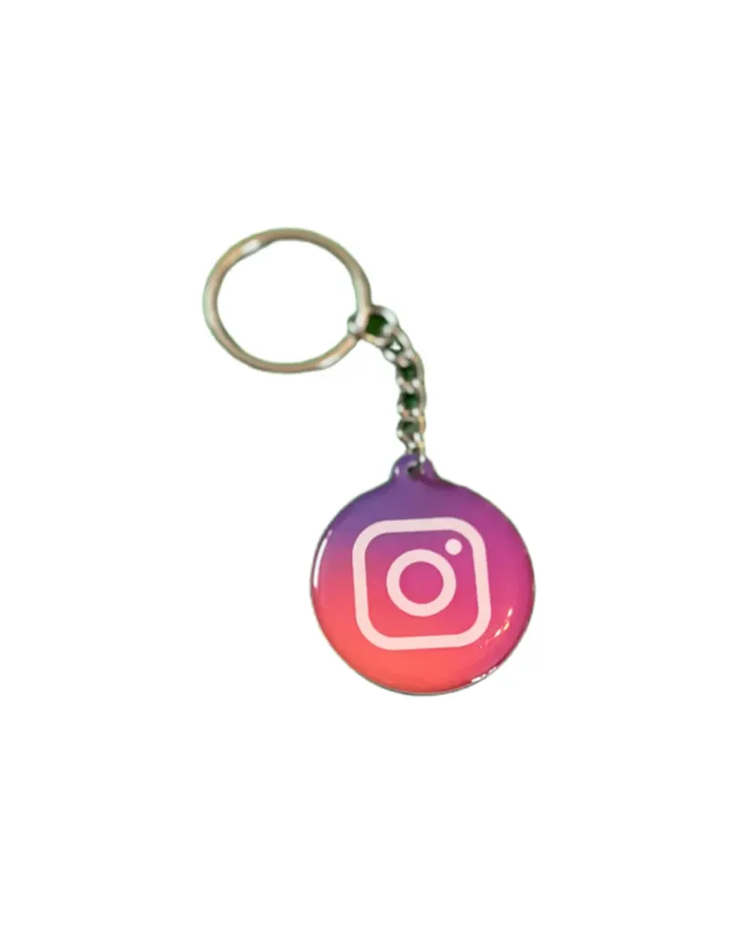 Instagram Nøkkelring