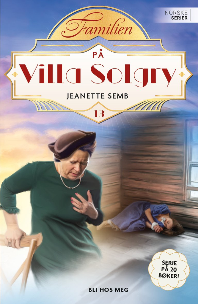 Bok, Jeanette Semb - Bli hos meg  (familien på Villa Solgry)
