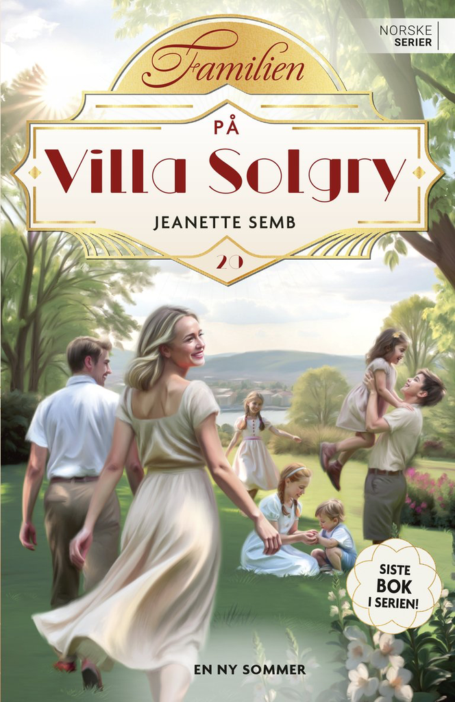 Bok, Jeanette Semb - En ny sommer  (familien på Villa Solgry)