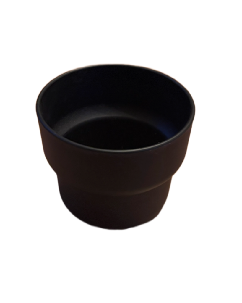 Blomsterpotte svart Ø14cm x H12cm