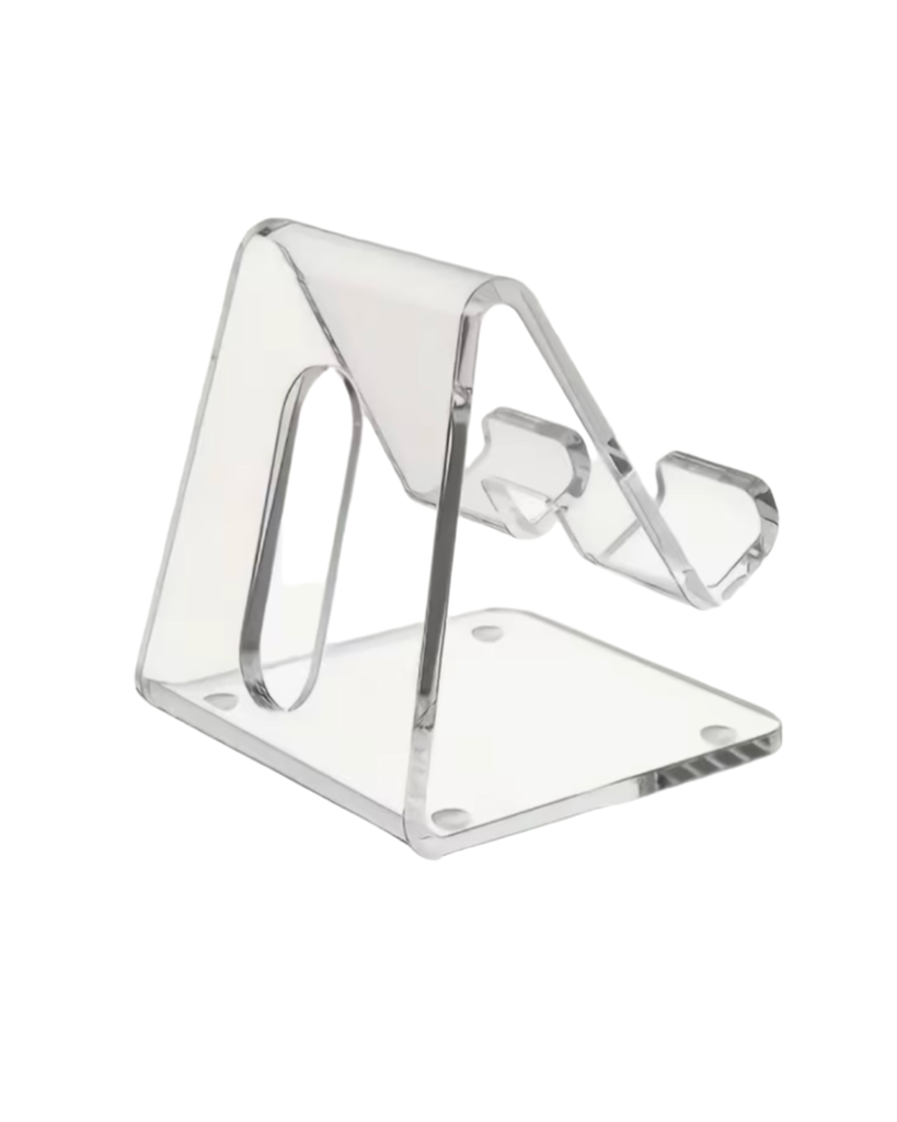 Mobilholder gjennomsiktig