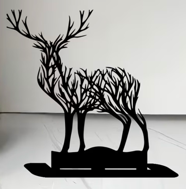 Pyntefigur hjort