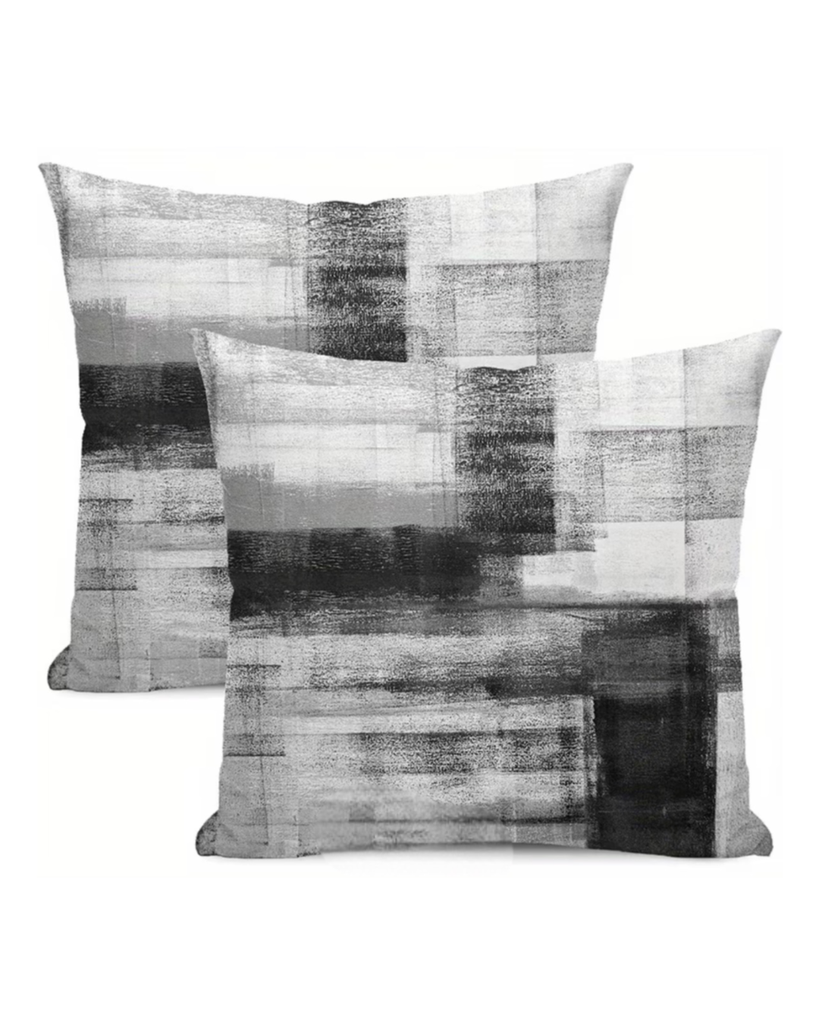 Putetrekk ruter hvert/hvit