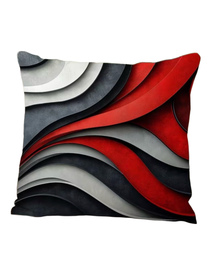 Putetrekk bølger flerfarget