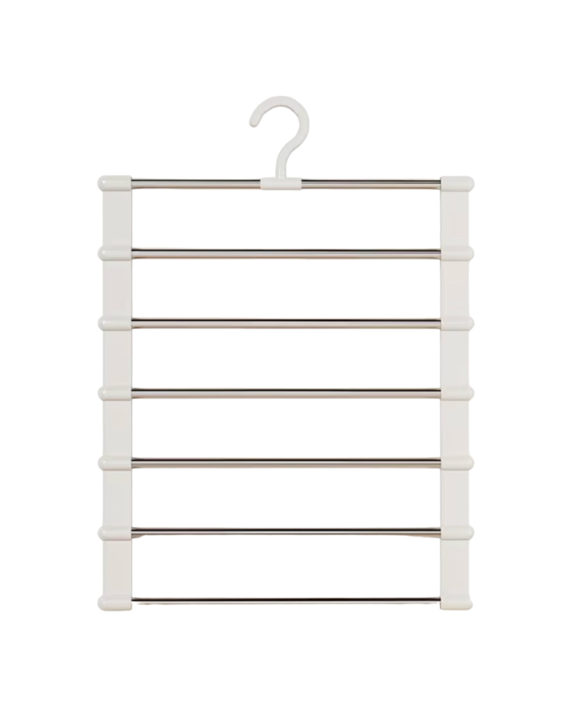 Kleshenger i 7  ledd - hvit