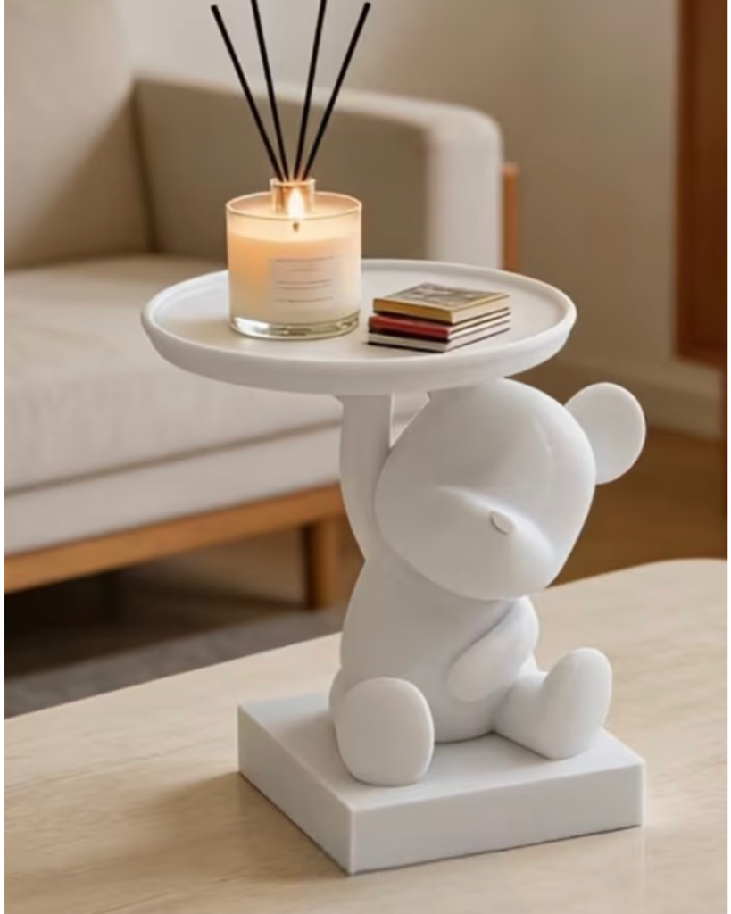 Pyntefigur med brett