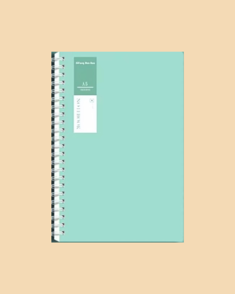 Notatblokk A5 - Lys grønn