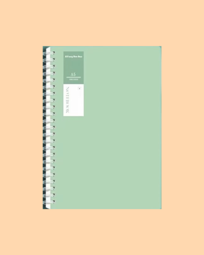 Notatblokk A5 - Grønn