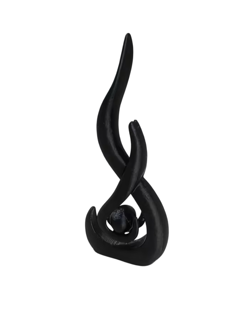 Pyntefigur svart (C.D)
