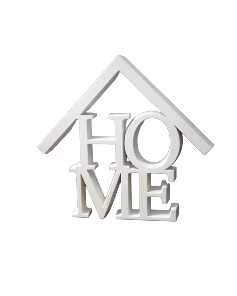 Figur Home Hvit (C.G)