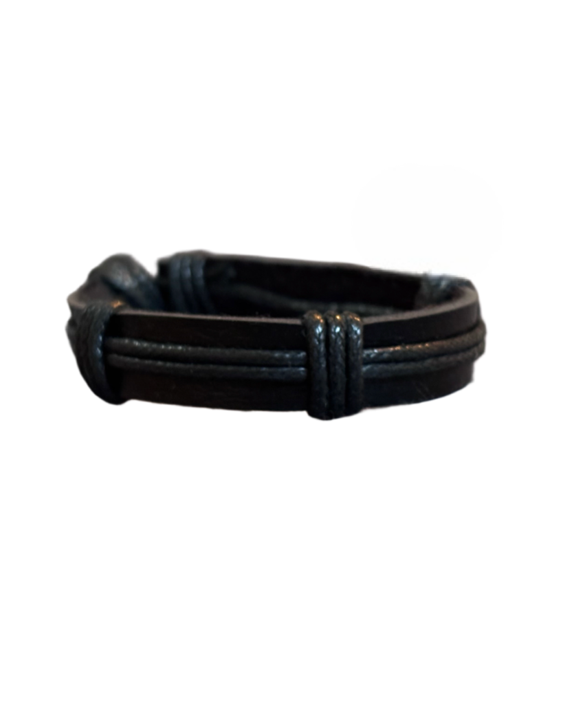 Armbånd A - brun & svart (Brun)