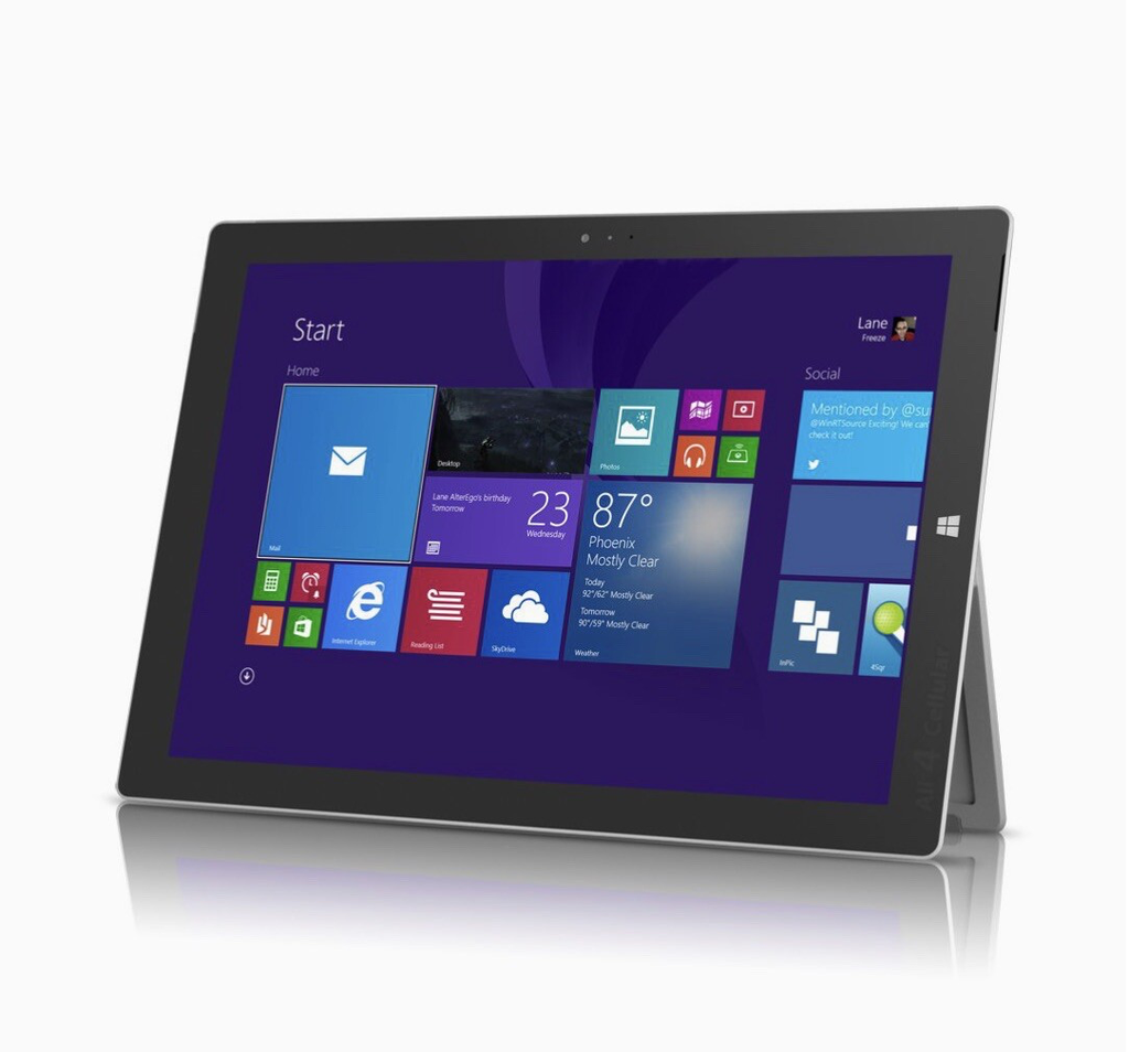 Microsoft Surface Pro 3 128GB – Touchskjerm & laptop i ett