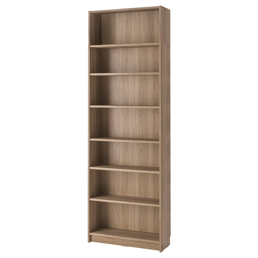 BILLY Bokreol med overskap B80