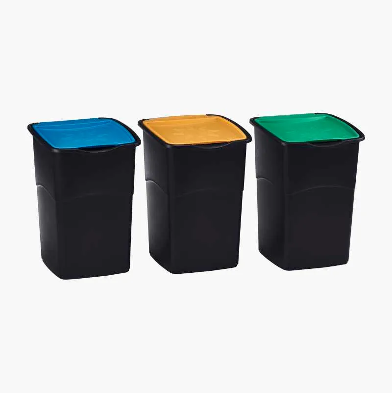 Kildesorteringsbøtte, 3 x 50 liter