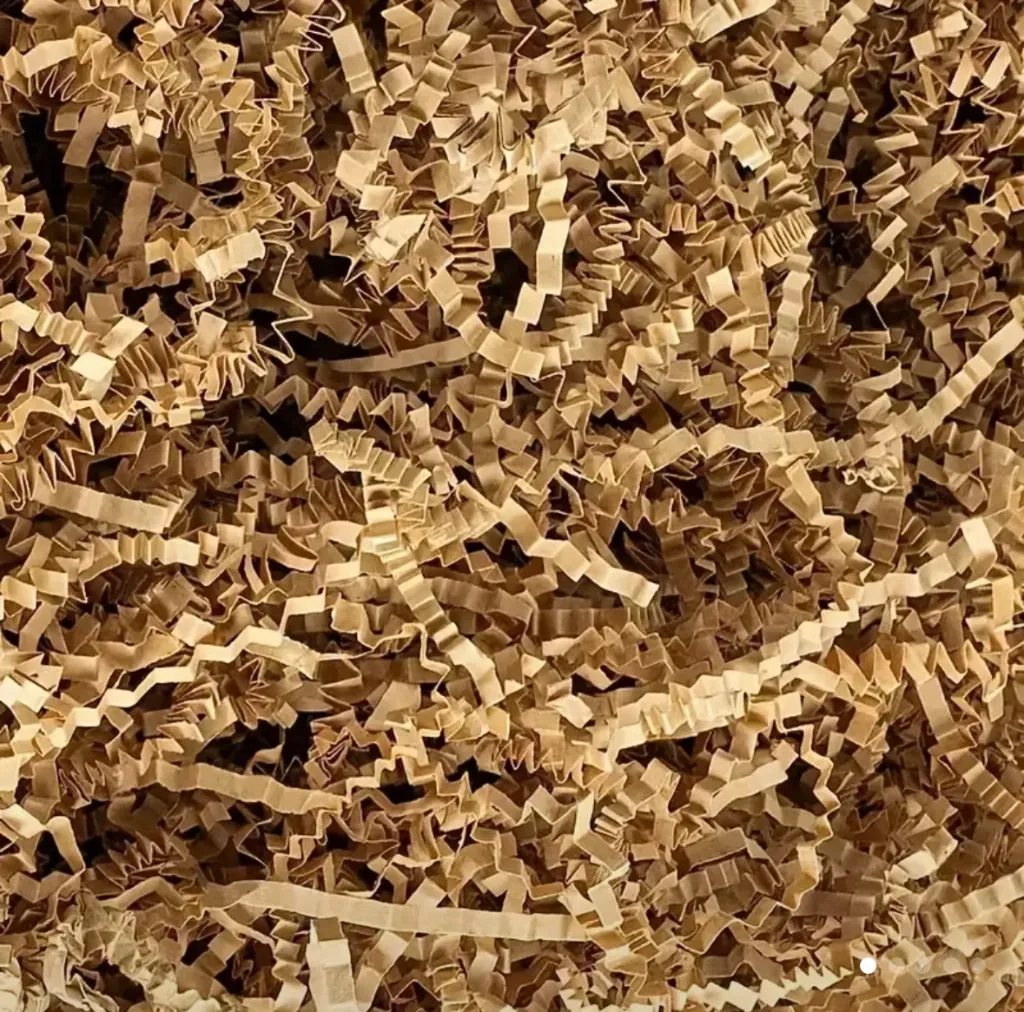 Bølgepapp til forsendelser - 100g