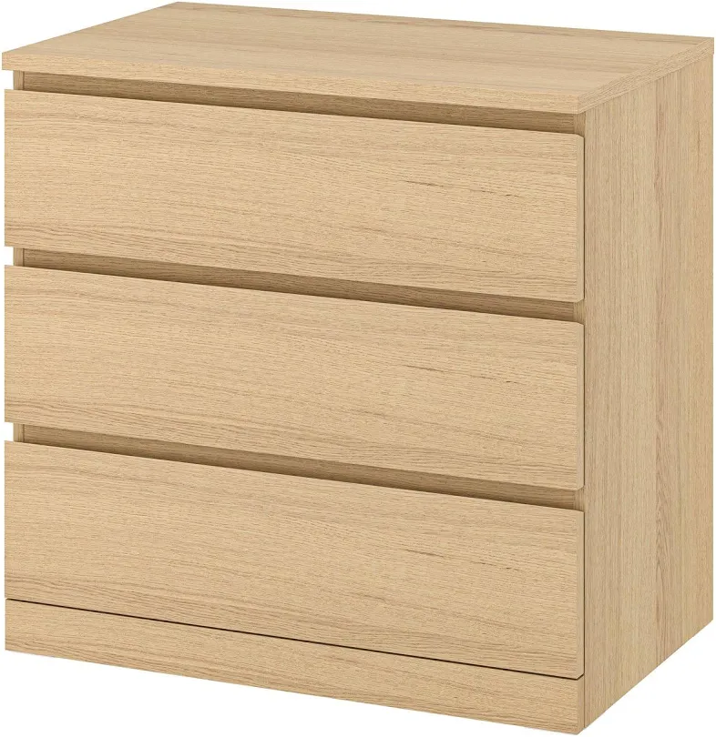 Malm kommode 3 skuffer
