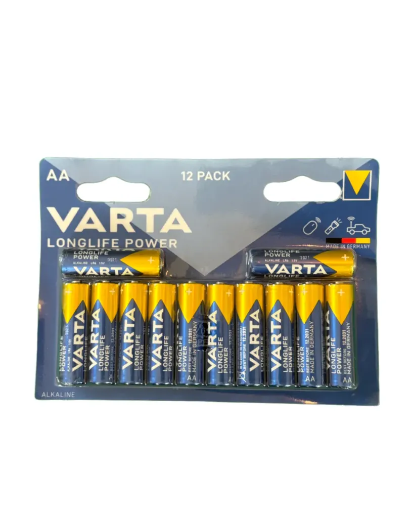 Varta AA batterier - 12pk